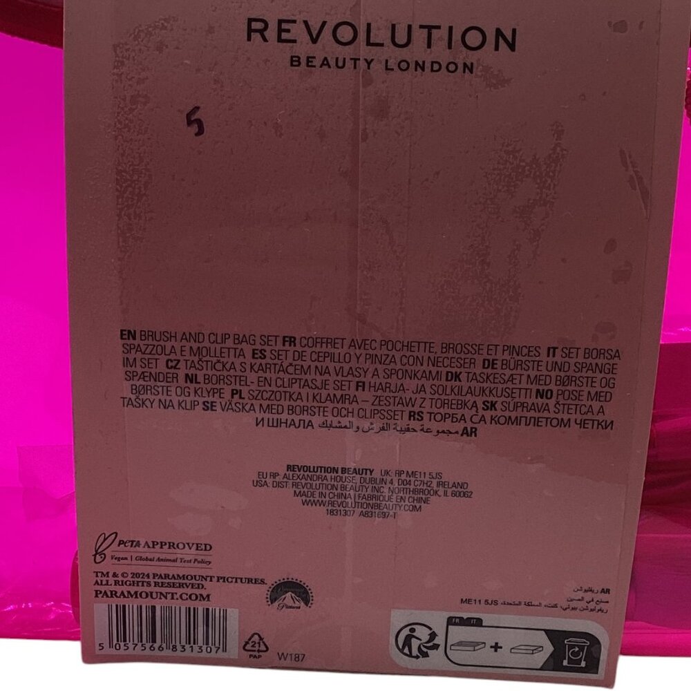 Makeup Revolution x Mean Girls Fetch Brush Set with Hair Clips and Bag - Picture 5 of 6